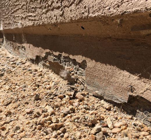 Spalling Concrete on Stem Wall in Goodyear, AZ