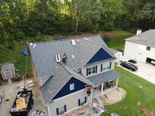 Newly Installed Shingles