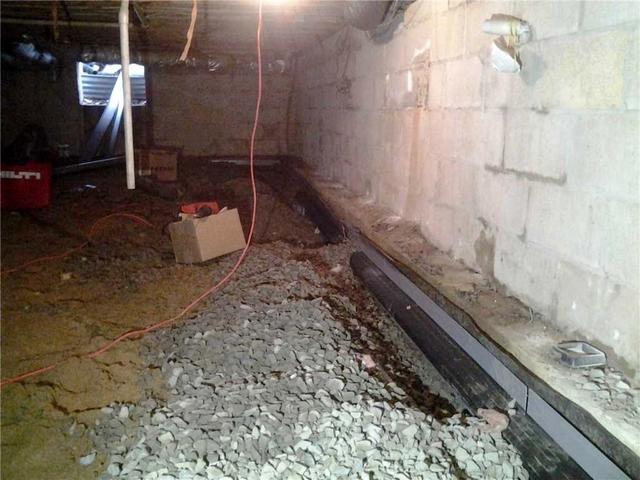 Crawl Space Drainage