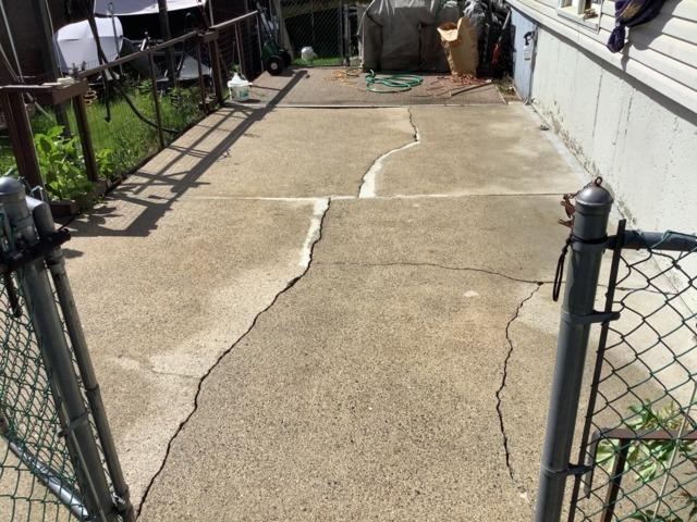 Cracked Patio