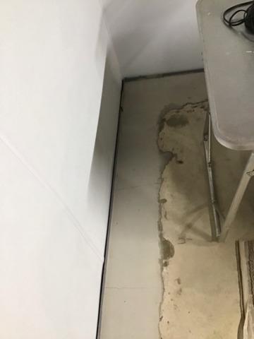 WaterGuard is Installed Around the Perimeter of the Basement