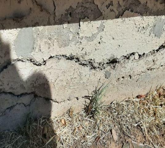 Flaking Paint on Stem Wall in Mesa, AZ
