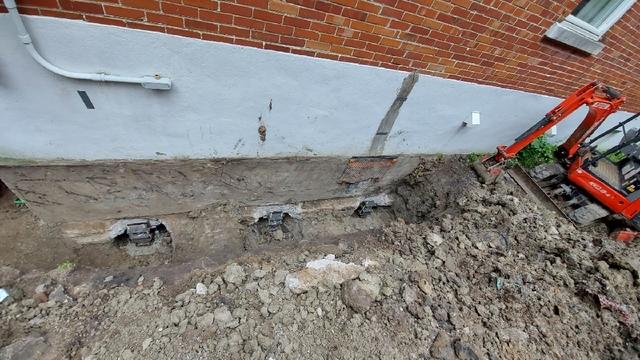 Installation des piliers PushPier