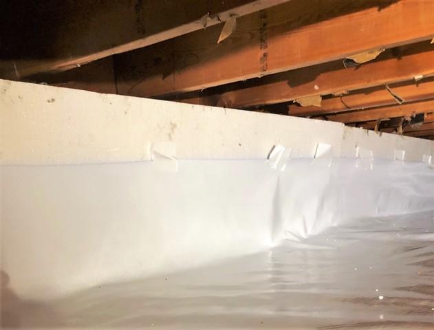 CleanSpace® Vapor Barrier Installed in Minneapolis