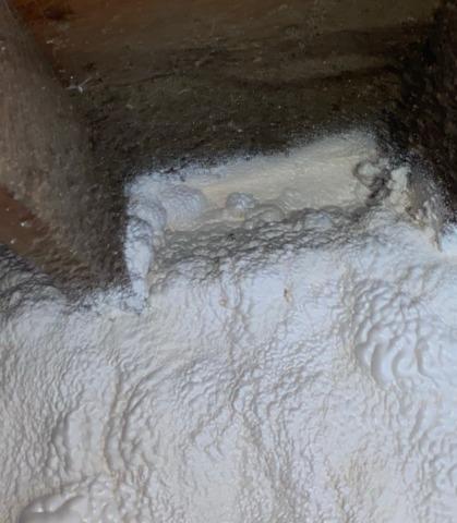 Spray Foam at the Rim Joists to Air Seal