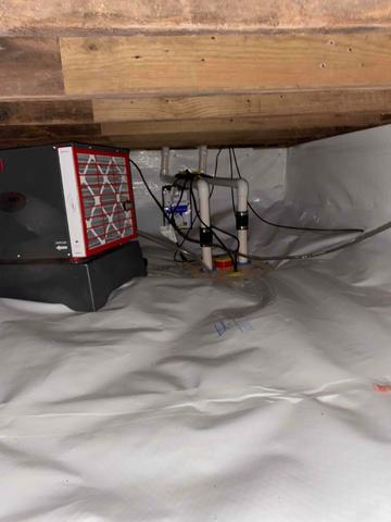 Crawl Space Waterproofing