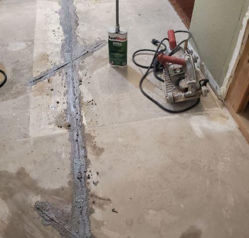 Crack Stitching Repair Process