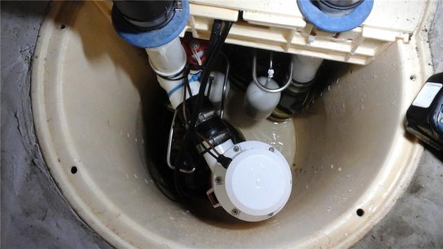 Sump Pump Cleaned