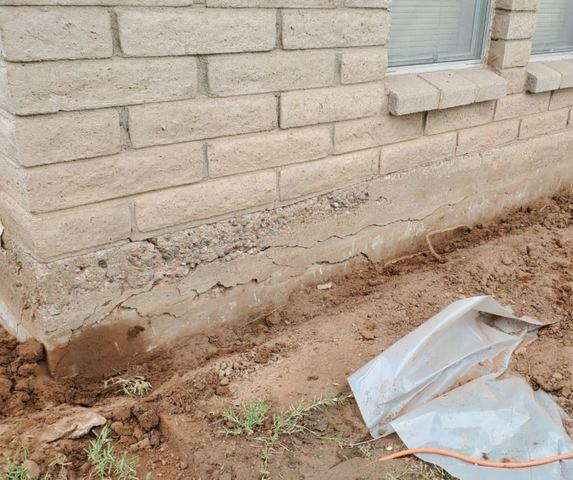 Stem Wall Failure Signs: Spalling Concrete