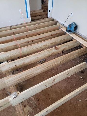 Subfloor During Construction