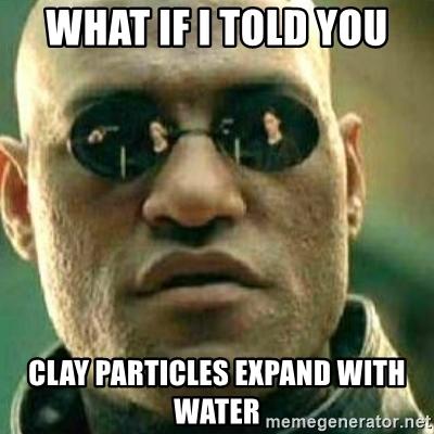 Expansive Clay Soil Expands