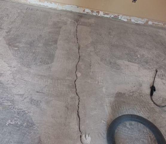 Concrete Slabs Cracks at Gilbert, AZ 8.22.2021 - 1