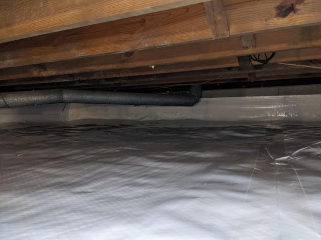 Encapsulation of a Seaford, DE Crawl Space