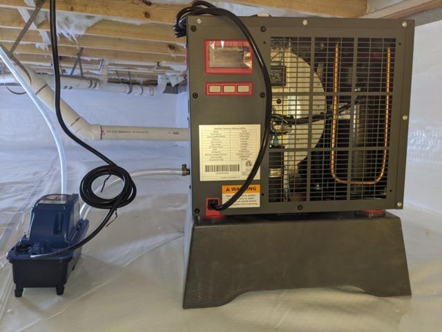 Dehumidifier for Seaford, DE Crawl Space