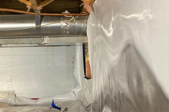 CleanSpace® Is Applied Over Insulation