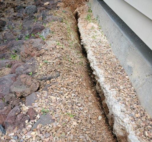 Mid Process of PolyLevel® Repair System in Show Low, AZ