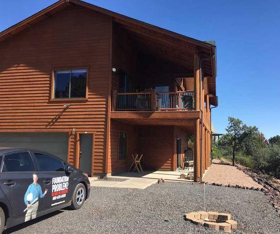 Identifying the Foundation Problem Down in Show Low, AZ