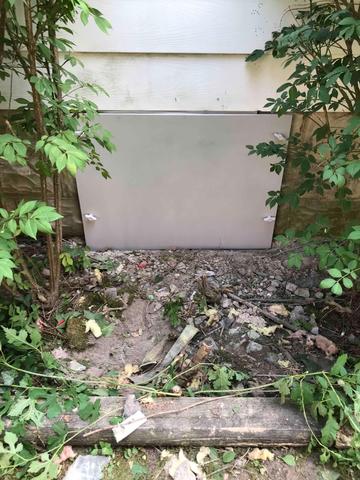 Crawl Space Door
