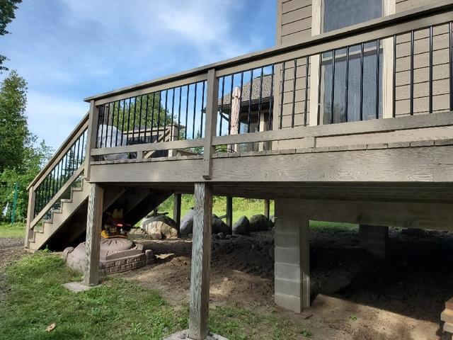 Deck Will Be Replaced and Supported with Piers