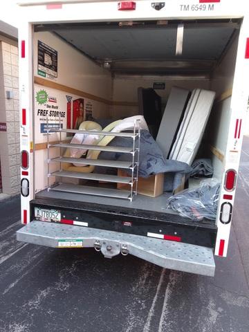 loaded Uhaul
