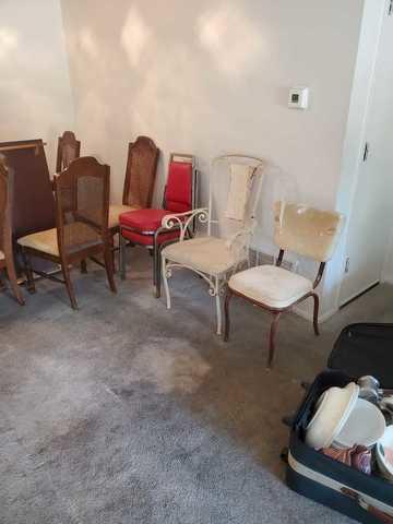 Removal of lots of chairs
