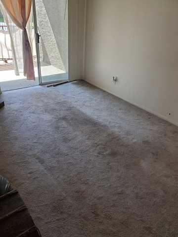 Completed living space clean-up