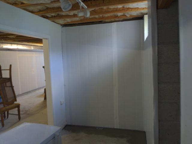 Multiple basement rooms in this Lewes, DE home are covered!