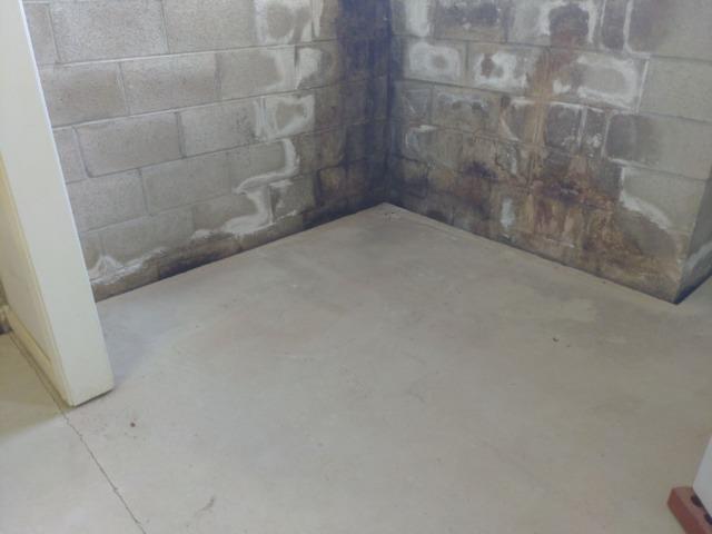 Before Basement Repair in Lewes, DE