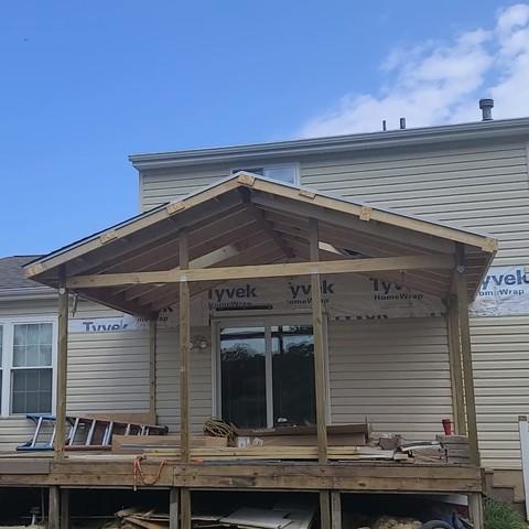 Attaching the Roof