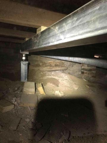 Crawl Space Support Posts