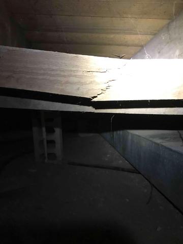 Failing Floor Joists