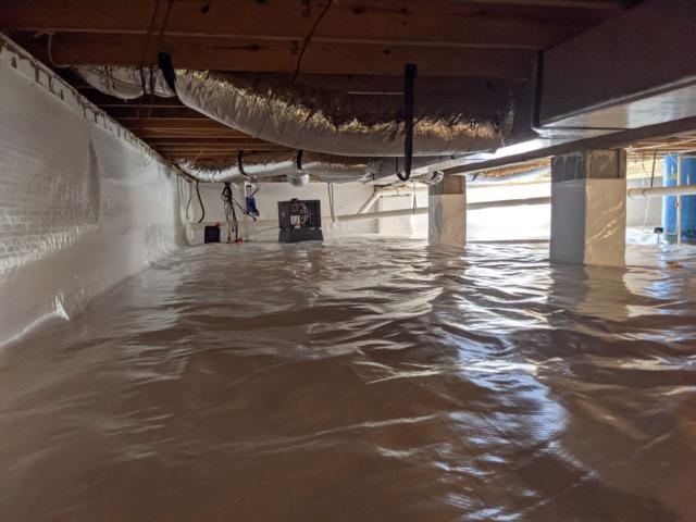 New Dehumidifier and Sump Pump in Seaford, DE Home