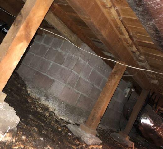 Crawl Space Before Smartjacks in Flagstaff, AZ