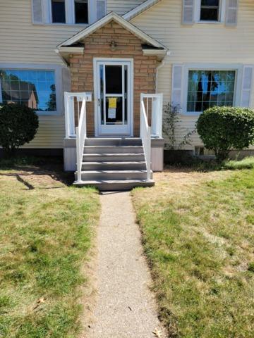 New deck railings for the front of the home