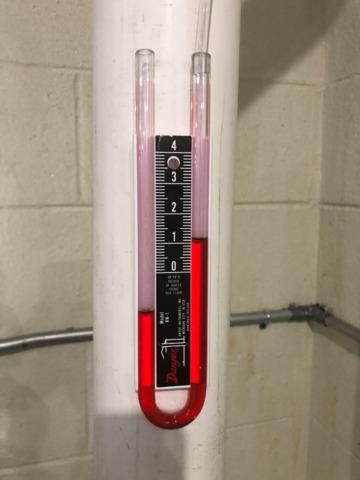 U-tube Manometer Reading