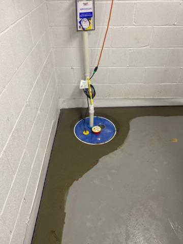 SuperSump Pump Installation