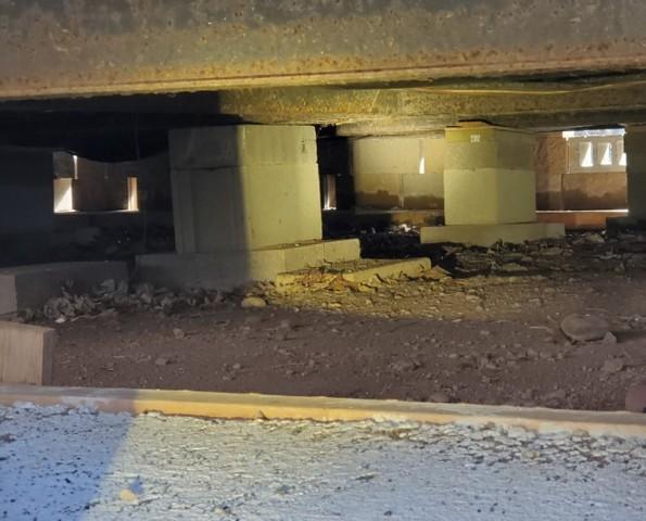 Moisture and Mold in Crawl Space
