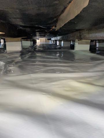 Vapor Barrier is the Last Layer of Crawl Space Encapsulation