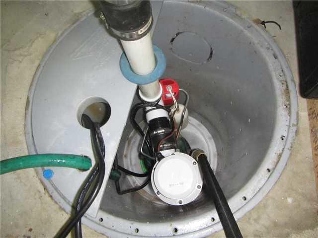 Sump Pump Cleaned
