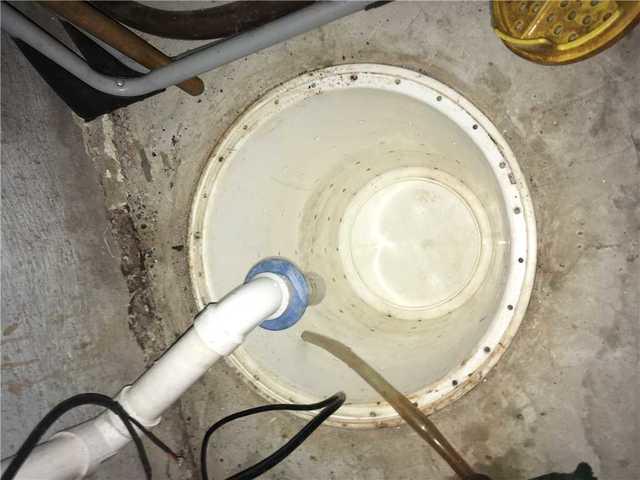 Sump Pump Cleaned