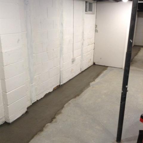 Basement Waterproofed Permanently