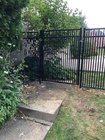 Black Aluminum Fence 60" Wilmington, 3 Rail, Commercial Grade, Flush Bottom, Extra Picket