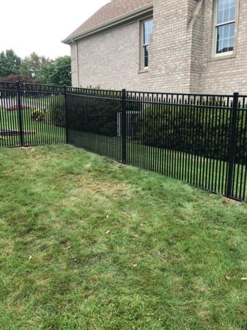Black Aluminum Fence 60" Wilmington, 3 Rail, Commercial Grade, Flush Bottom, Extra Picket