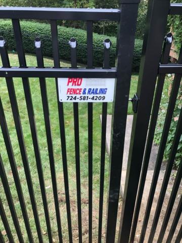 Black Aluminum Fence 60" Wilmington, 3 Rail, Commercial Grade, Flush Bottom, Extra Picket