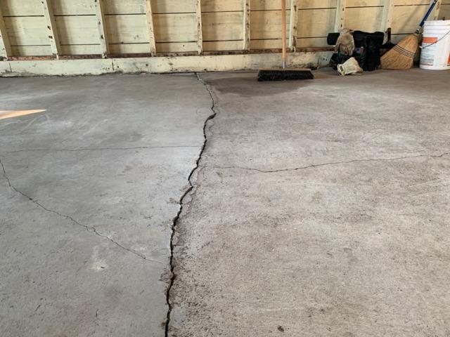 Long Crack in Concrete Slab Can Be Repaired