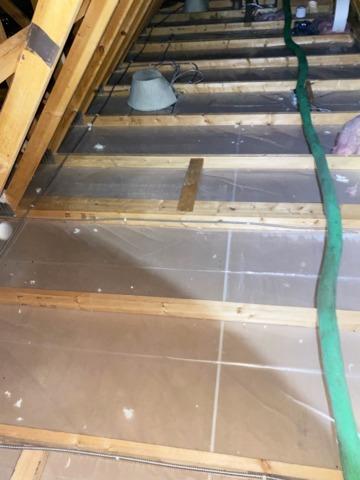 Old Insulation System Removed