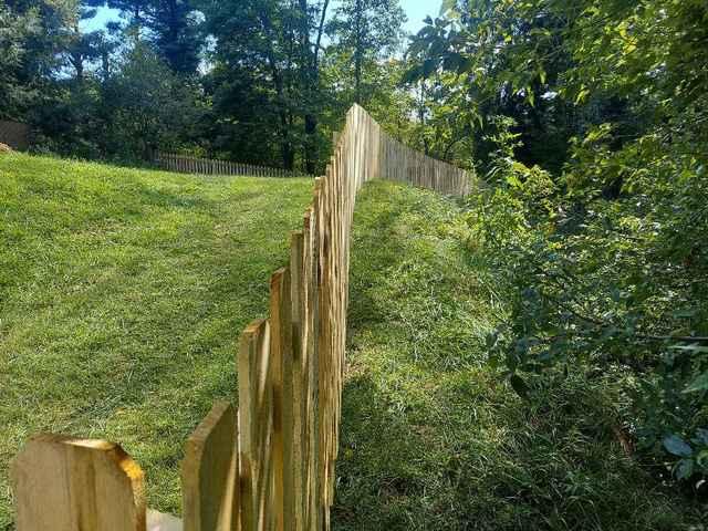 4' Natural Picket Pressure Treated Wood (2) 4' gates / (1) 8' double gate