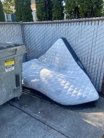 Mattress to be removed