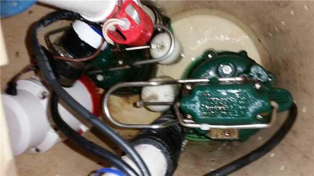 Sump Pump Cleaned