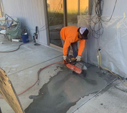 Underpinning Installation Process: Cutting Surfaces
